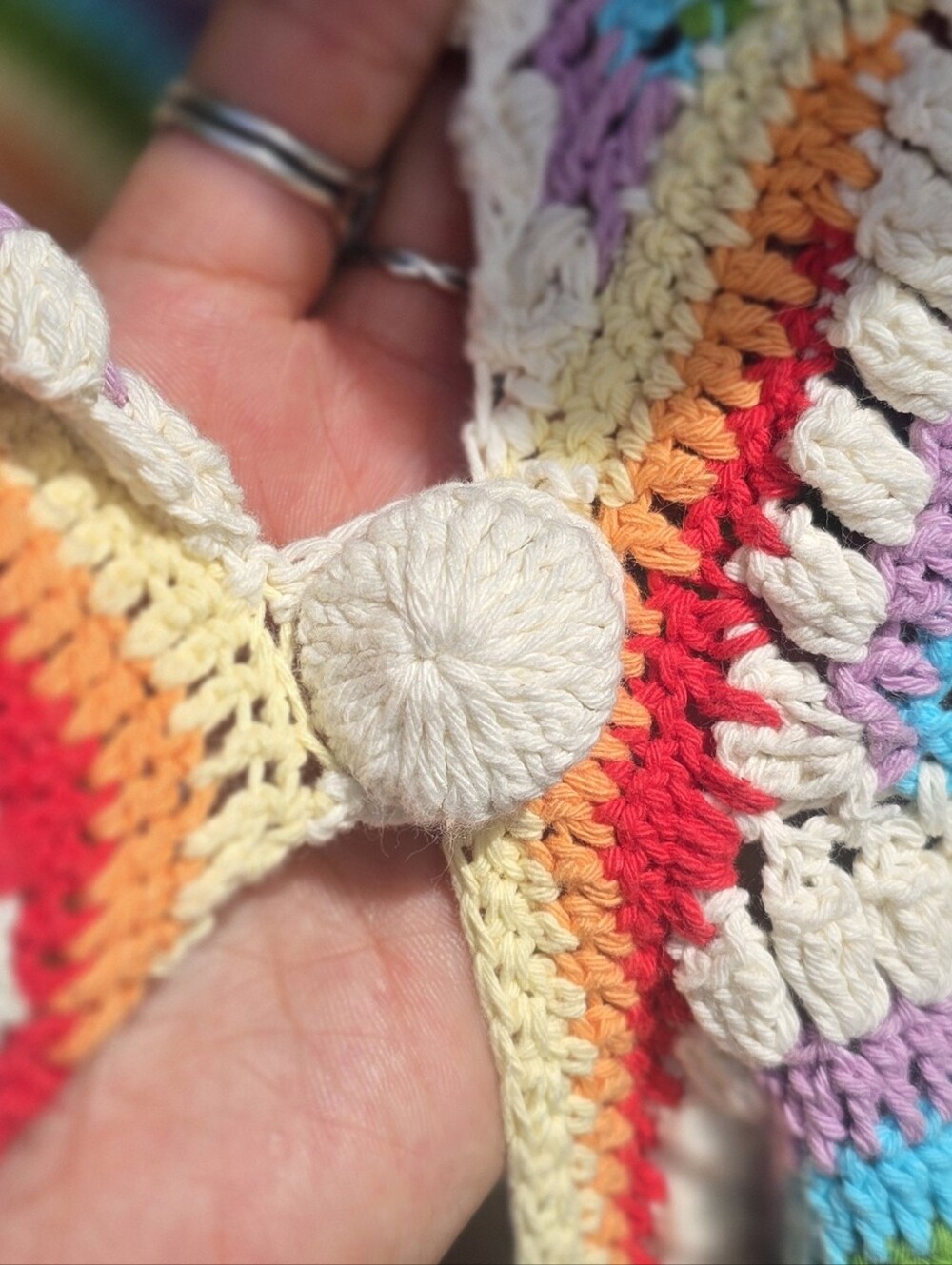 Chasing Unicorns Forever More Crochet Coat heirloom piece - Picture 6 of 17